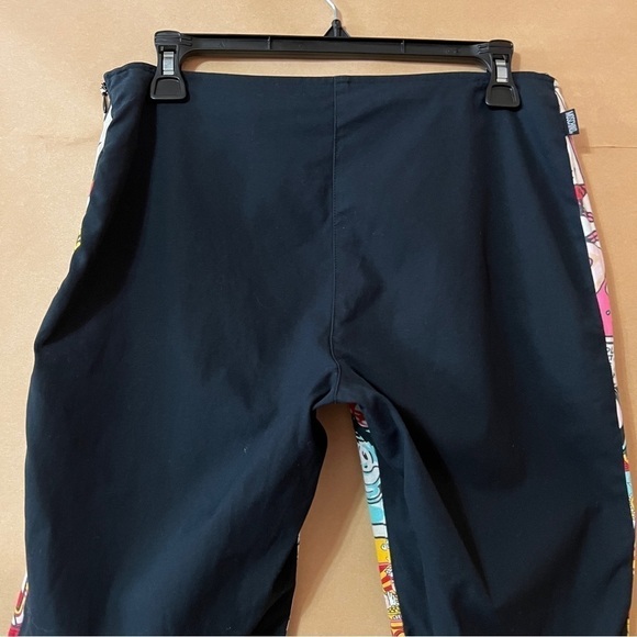 Moschino | Vintage 90s Comic Anime Manga Print Pants Trousers Size 8 - Picture 12 of 16